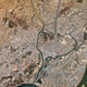 An image of Pyongyang, North Korea, snapped by a Planet satellite in 2015.